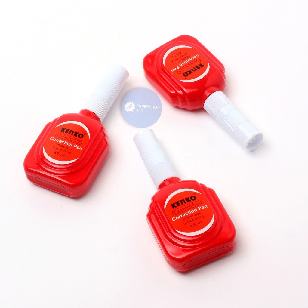 KENKO - Tip-Ex KE-01 Cair - Correction Pen - Pcs