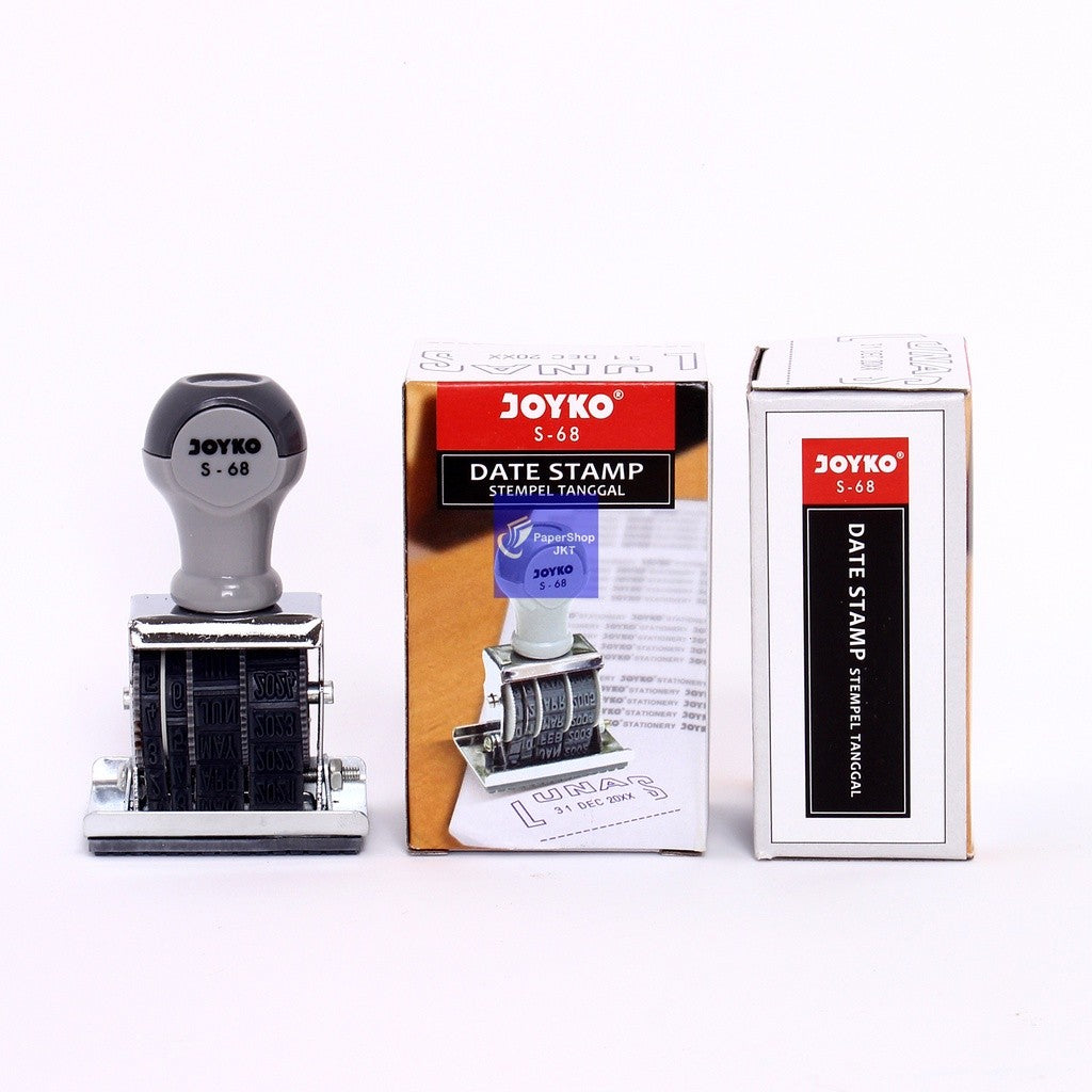 JOYKO - Stampel S-68  Lunas & Tanggal - Pcs