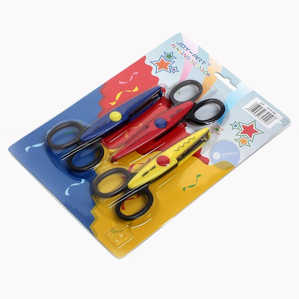 JOYKO - Gunting Bergigi - Zigzag Scissor ZZ-525JA - Pcs
