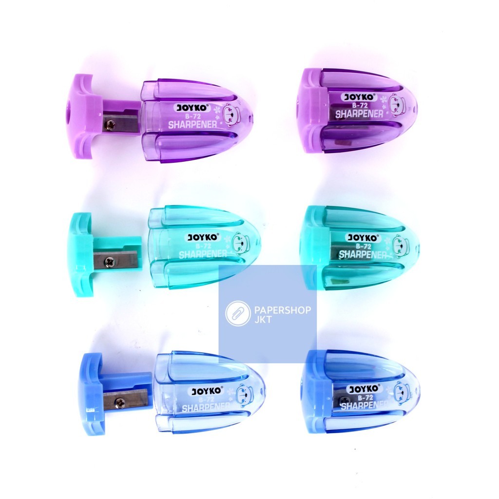 JOYKO - Rautan B-72 Isi 24 Pcs - Sharpener - Box