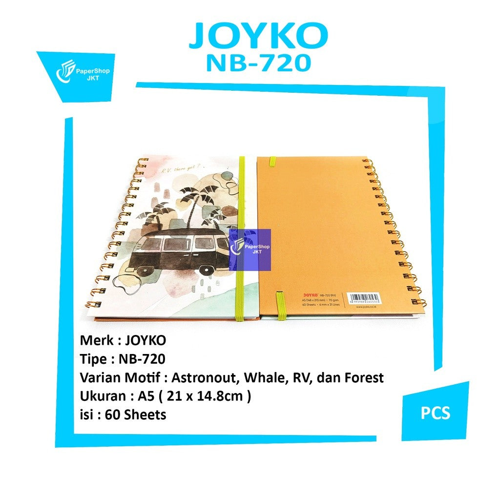 JOYKO - Notebook NB-720 Motif Lucu - Pcs