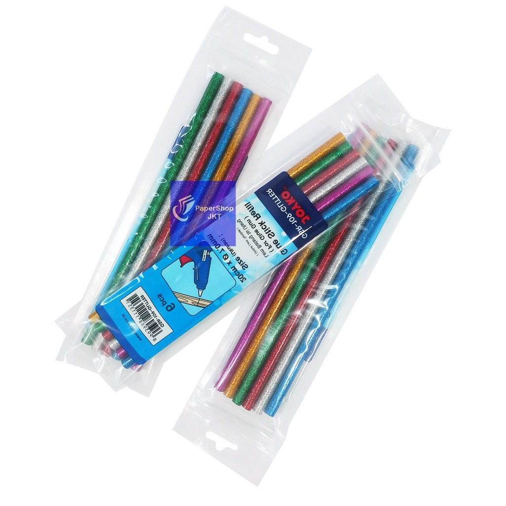 JOYKO - Glue Stick Refill - Isi Lem Tembak GSR-109 Gliter - Pack