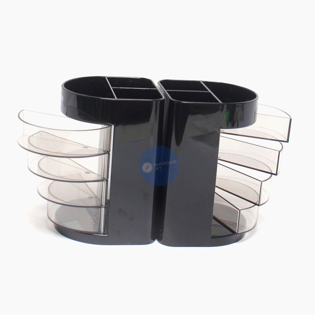 JOYKO - Desk Set DS-0812 Tempat Alat Tulis Warna Hitam - Pcs