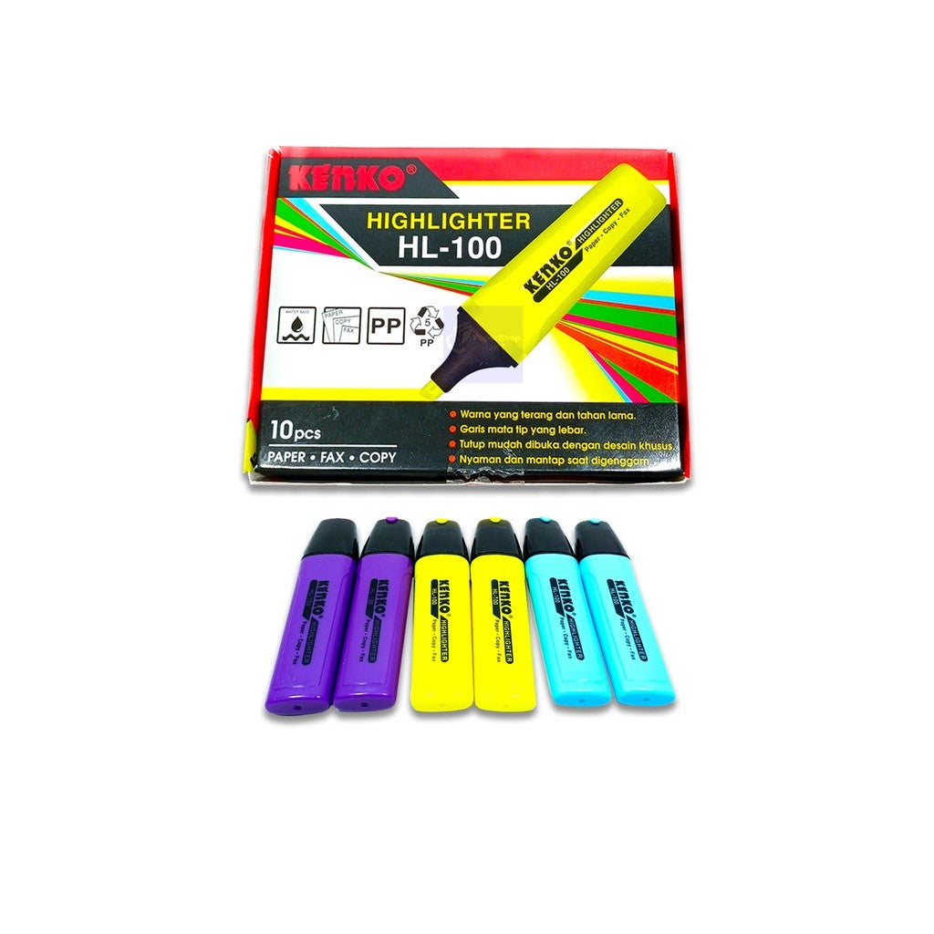 KENKO - Highlighter  HL-100 - Pcs