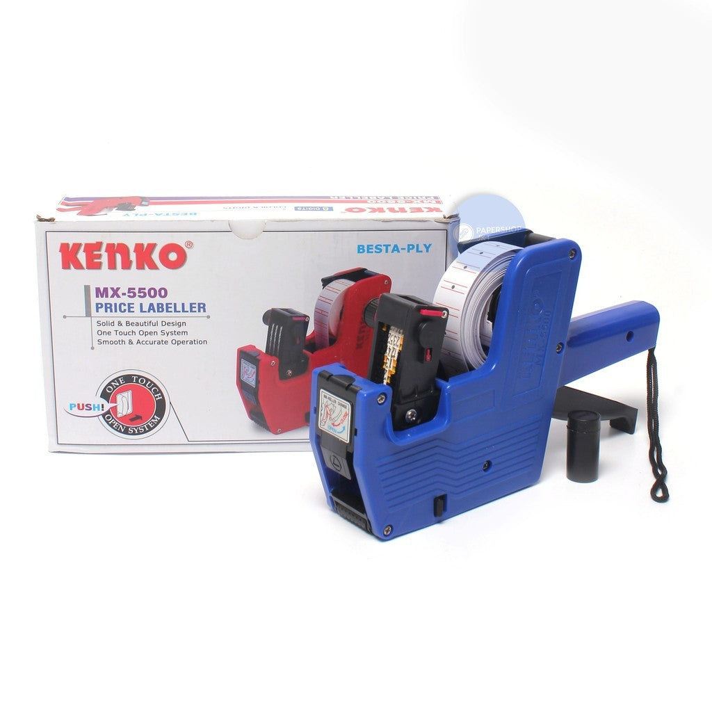 KENKO - Mx-5500 Alat Label Harga - Price Labeller 8 Digits 1 Line - Pcs