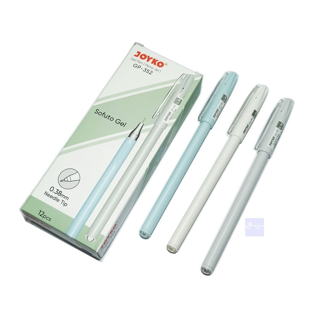 JOYKO - Gel Pen GP-352 Sofuto Gel Black - Lusin