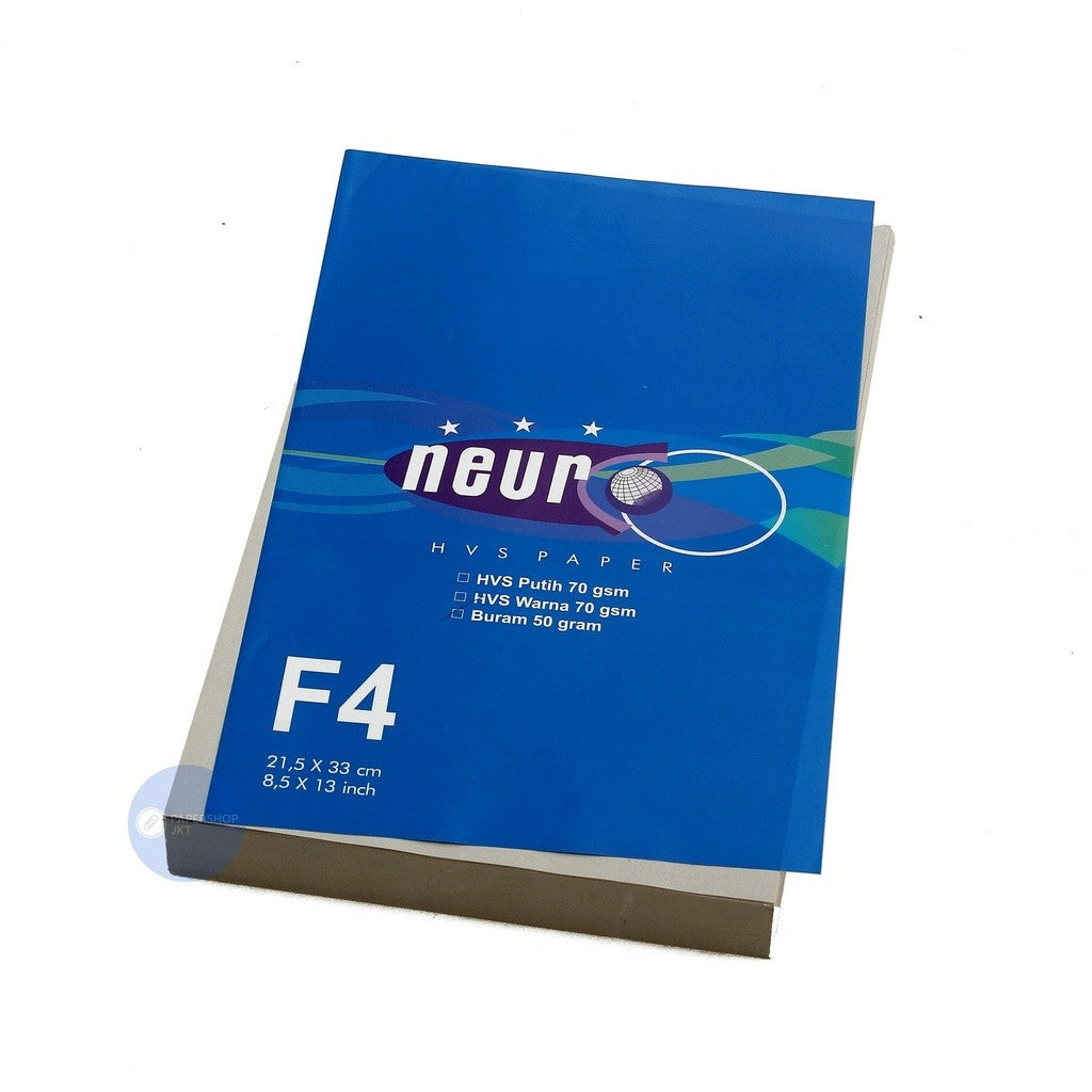 NEURO -  Kertas Buram Ukuran A4 / F4 - Pack