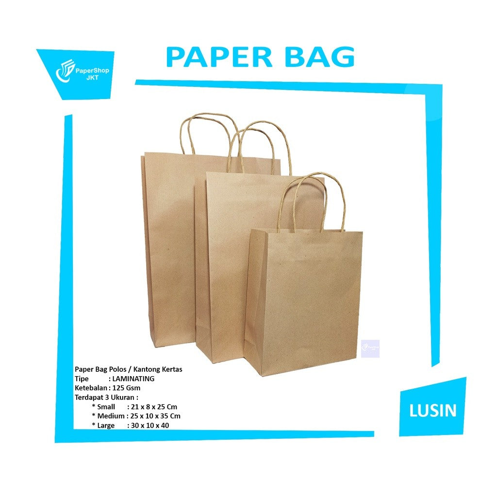 Paper Bag Laminating 125 Gsm - Lusin
