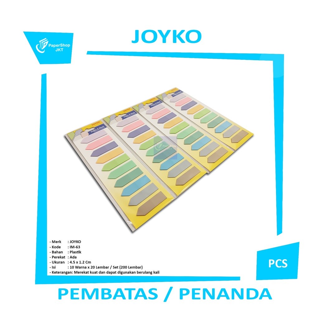 JOYKO - Penanda / Index & Memo IM-63 - Set