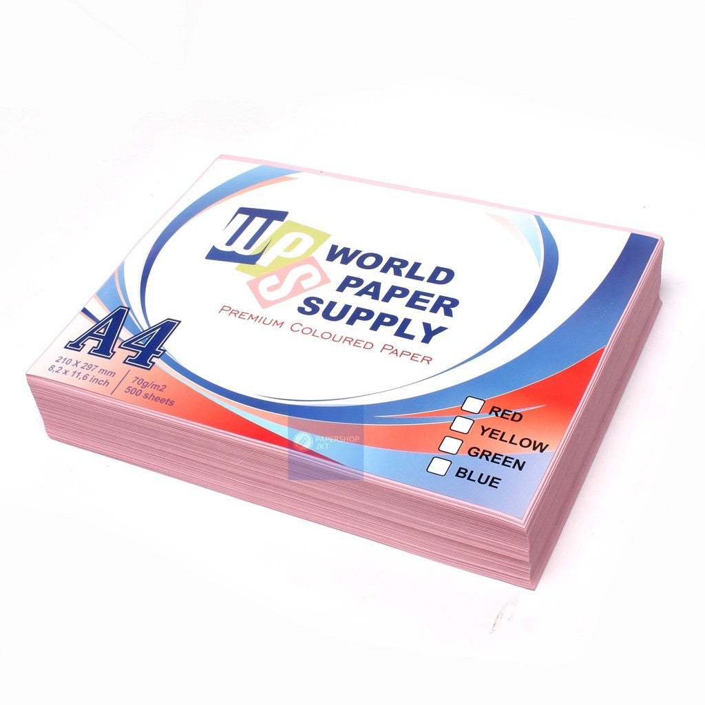 WPS - Kertas Hvs A4 Warna 70gr - Rim