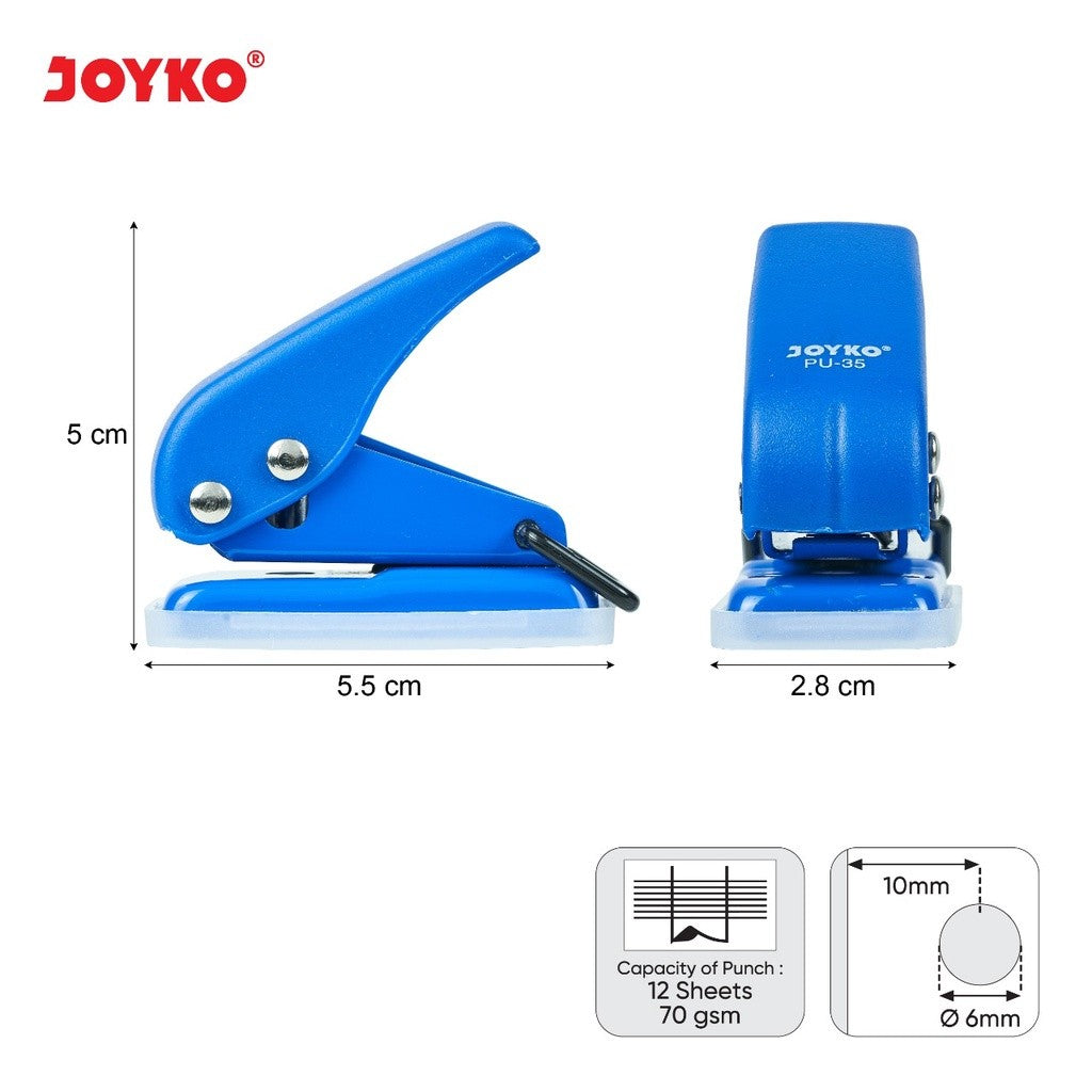 JOYKO - Pembolong Kertas Kecil Punch - 35 - Pcs