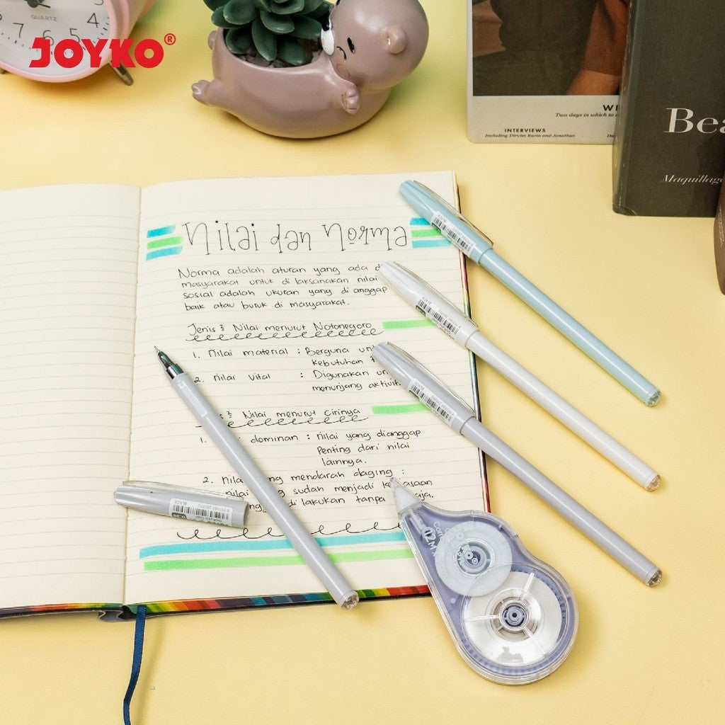 JOYKO - Gel Pen GP-352 Sofuto Gel Black - Pcs