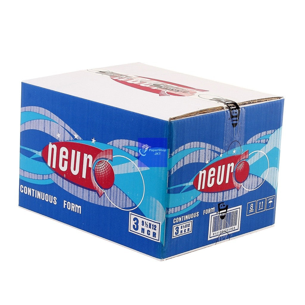 NEURO - Continous Form 3 Ply 9 1/2 x 12 ( A4 Neuro ) NCR - 1 Box