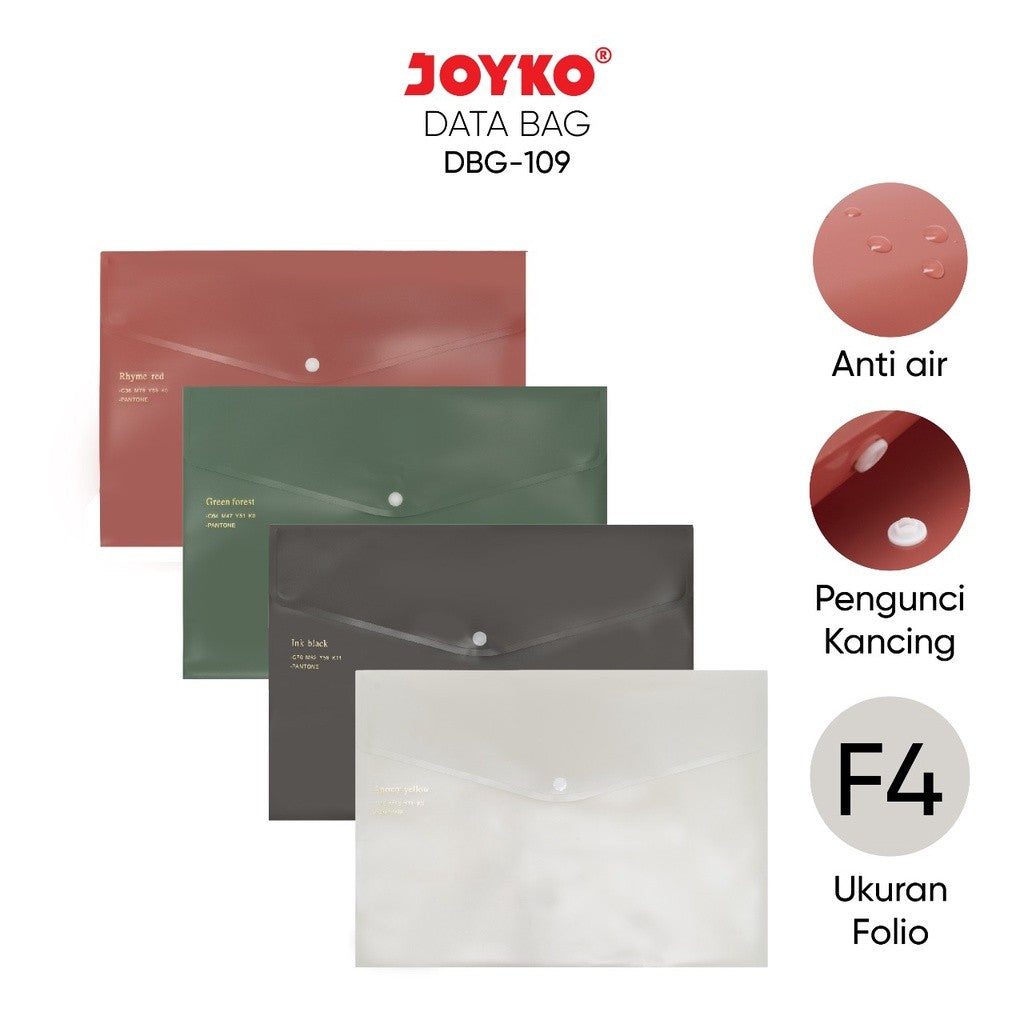 JOYKO - Map Kancing DBG-109 F4 Berwarna - Pcs