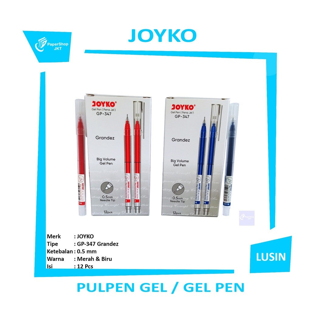 JOYKO - Gel Pen GP-347 Grandez - Lusin
