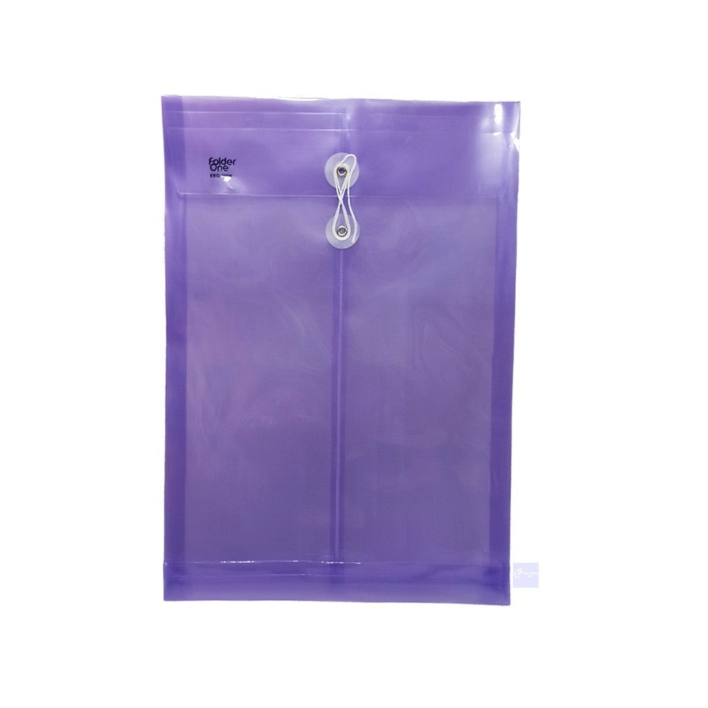 FOLDER ONE - Map Tali Plastik Ukuran Folio - Pcs