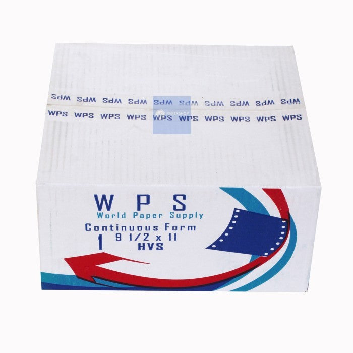 WPS - Continous Form 1 Ply 91/2 x 11 ( K1 WPS ) HVS - Box