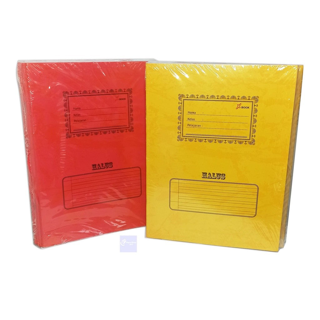X-BOOK - Buku Tulis Sekolah Anak Halus Latin Bergaris isi 38 Lembar/Buku Kecil - Pack