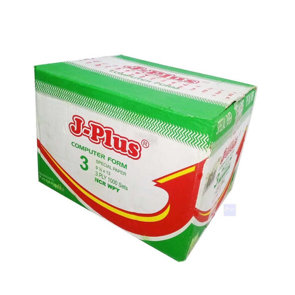 J-PLUS - Continuous Form CF 91/2 x 13 3 Ply ( K3 ) NCR - Box
