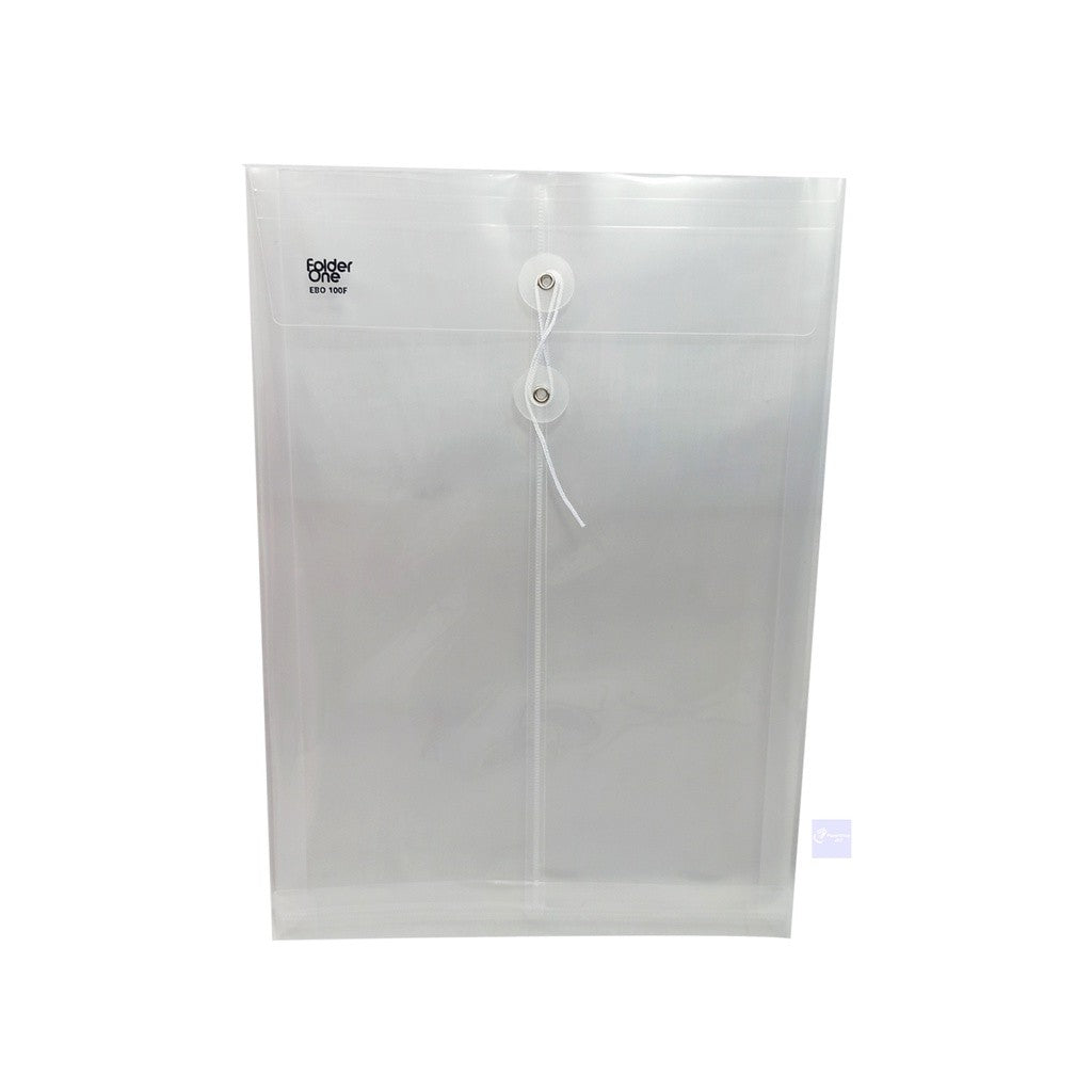 FOLDER ONE - Map Tali Plastik Ukuran Folio - Lusin