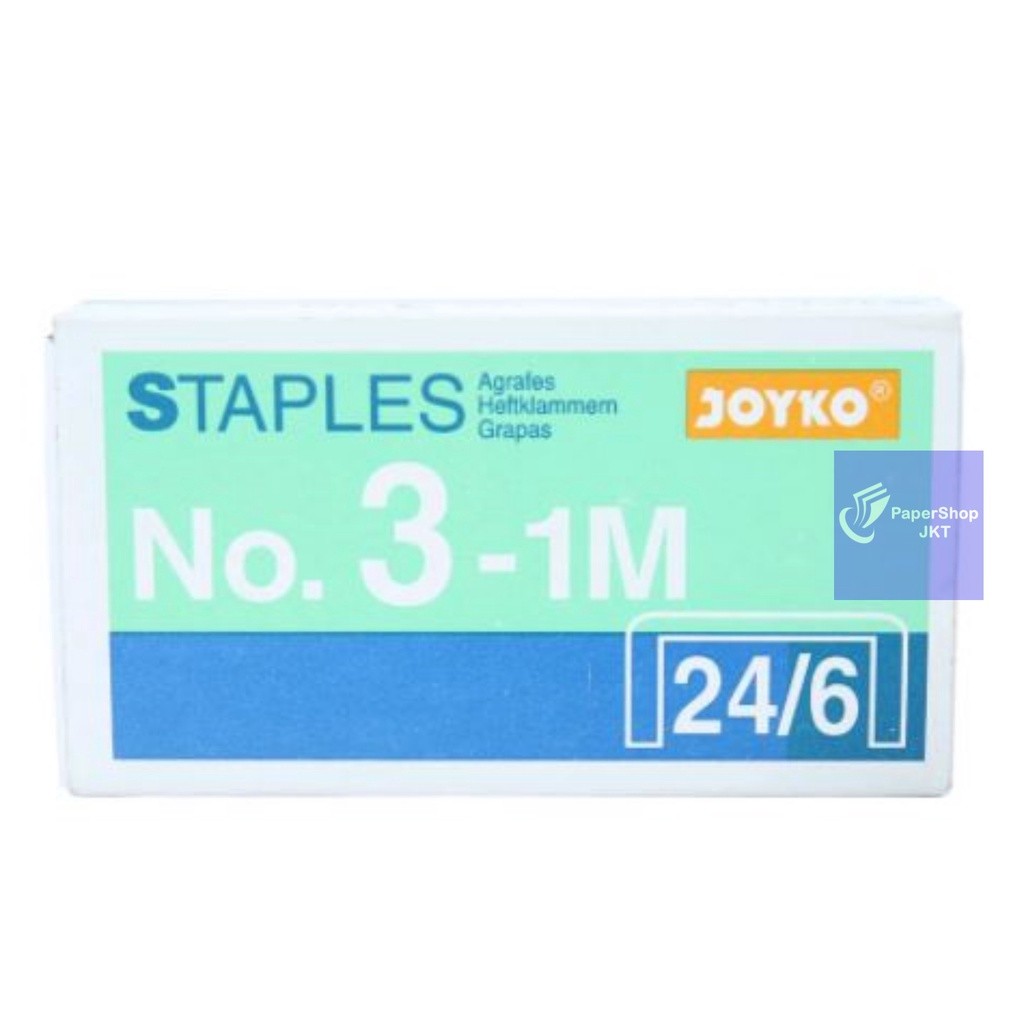 JOYKO - Isi Staples Besar Stapler No.3-1M - Pack