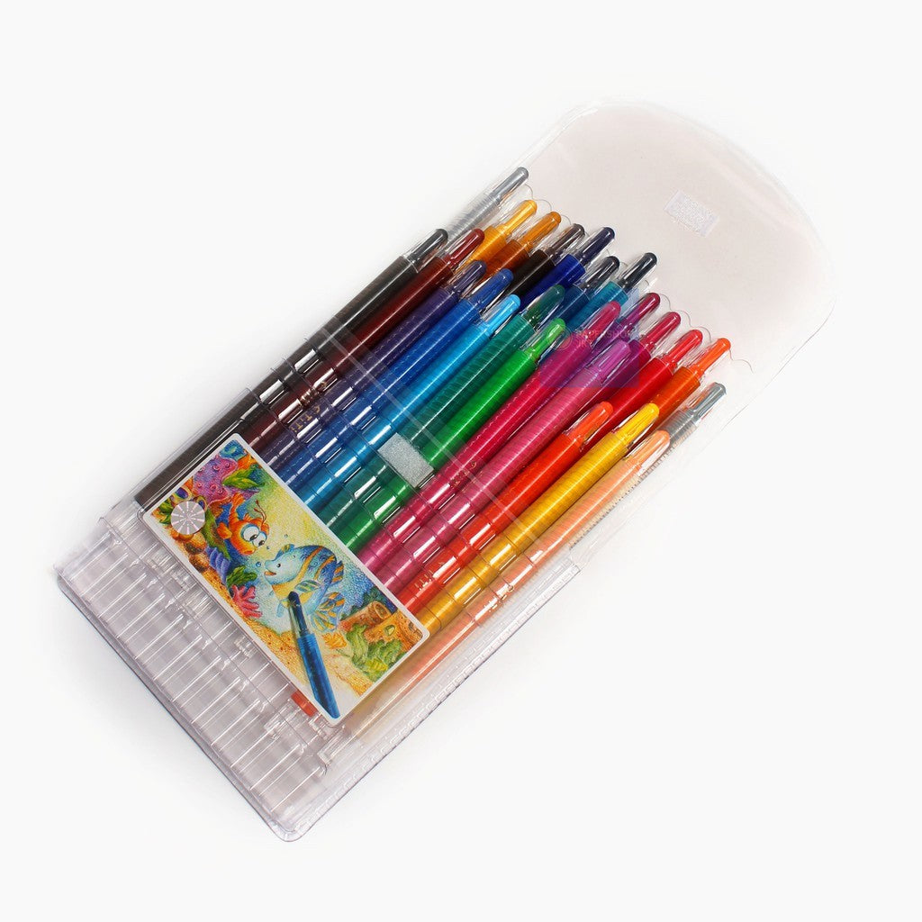 TITI - Twist Crayon Puter isi 24 - Set