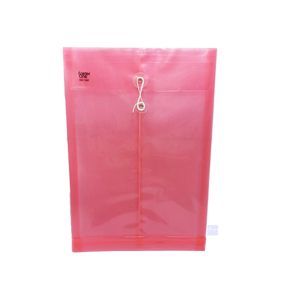 FOLDER ONE - Map Tali Plastik Ukuran Folio - Pcs