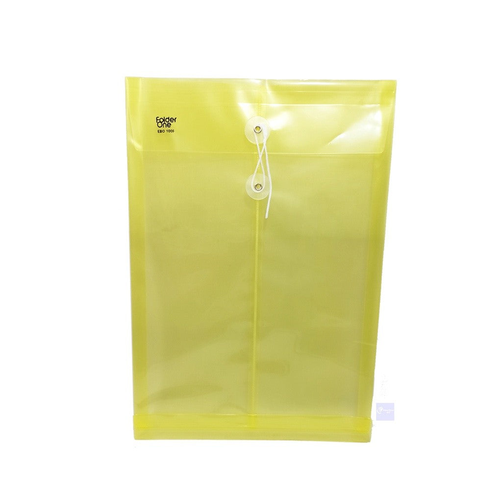 FOLDER ONE - Map Tali Plastik Ukuran Folio - Pcs