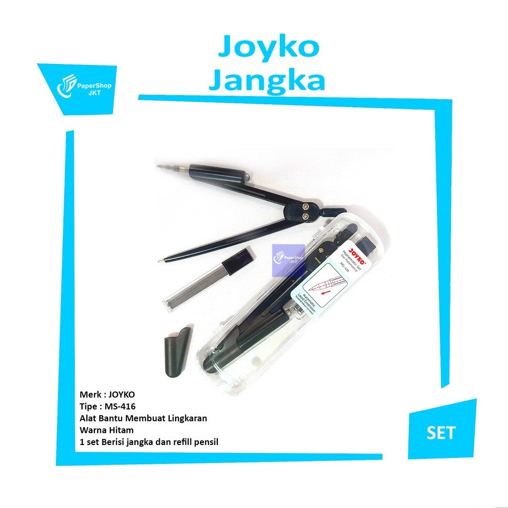 JOYKO - Mathset MS 416 - Set Jangka Matematika - Set