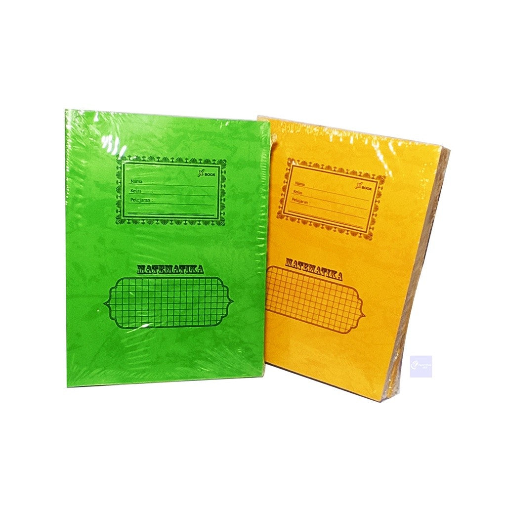 X-BOOK - Buku Tulis Kotak Matematika - Pack