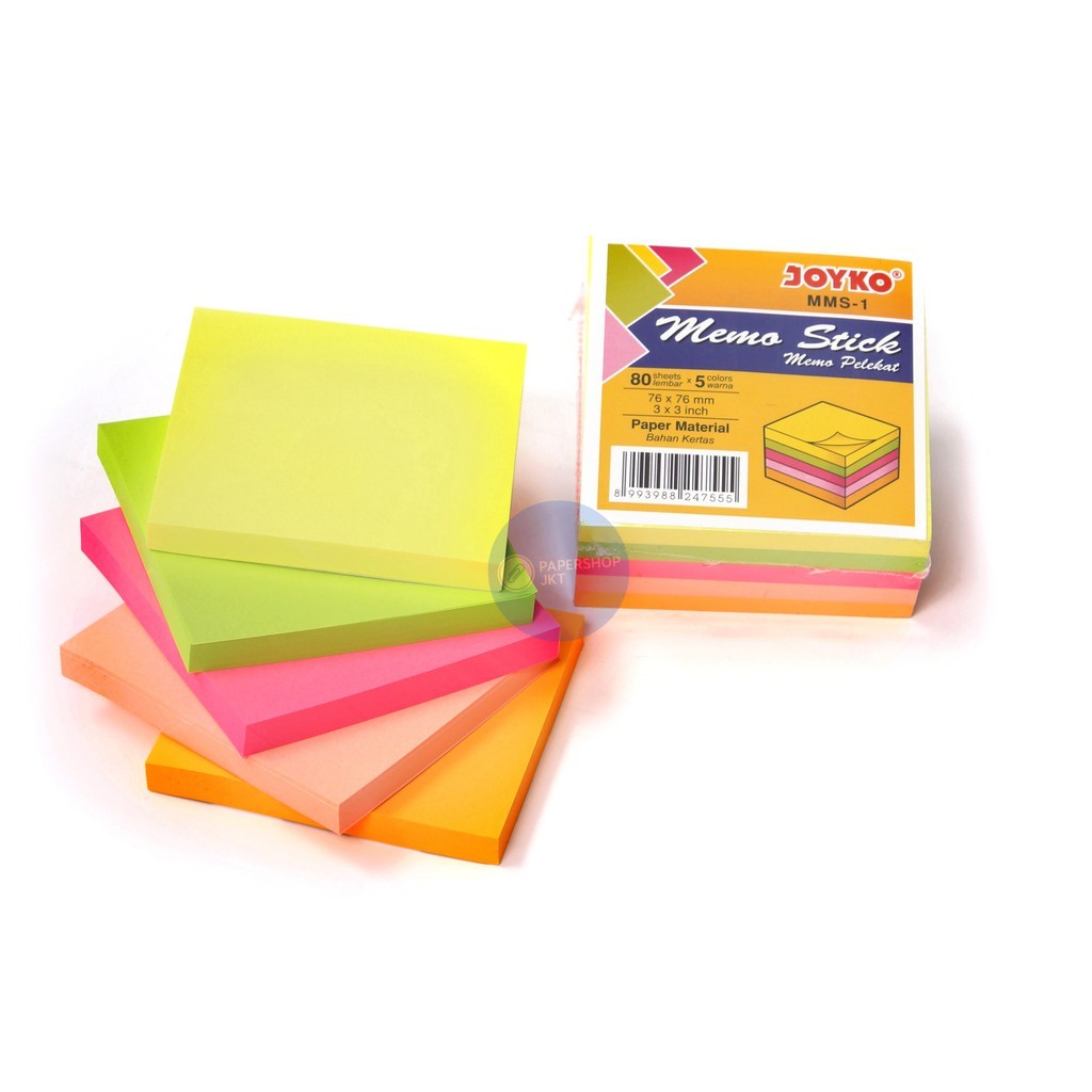 JOYKO Memo Stick MMS-1 Catatan Tempel - Pack