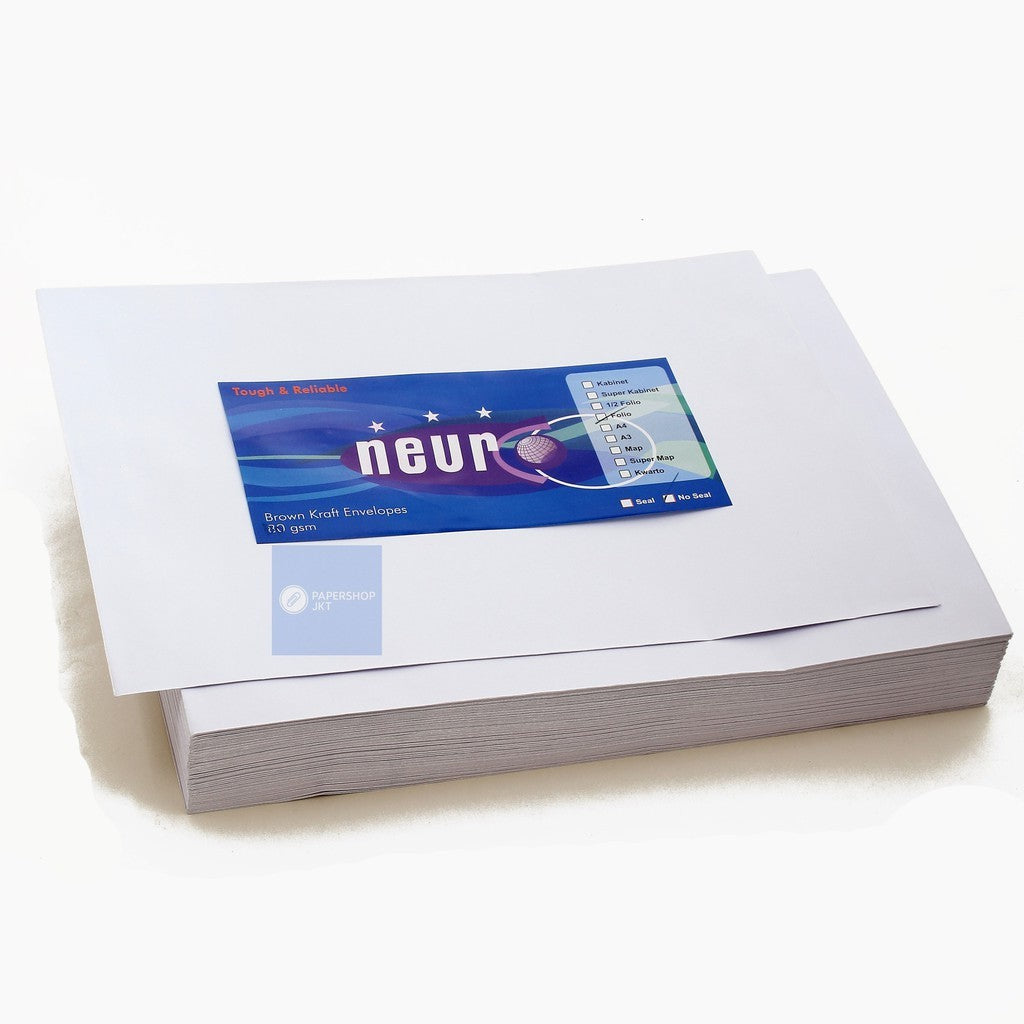 NEURO - Amplop Putih Folio No Seal - Pack