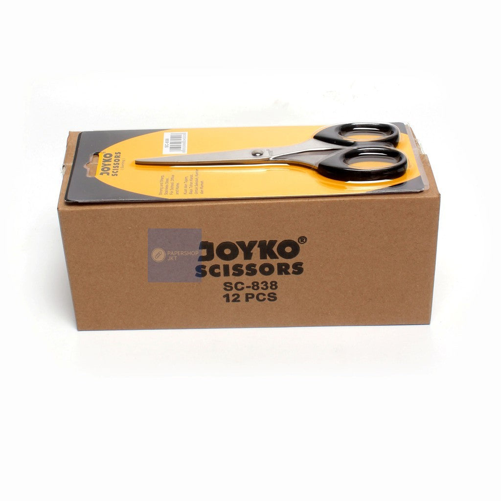JOYKO - SC 838 // SC-838SG Gunting Sedang Stainless Steel - Pcs
