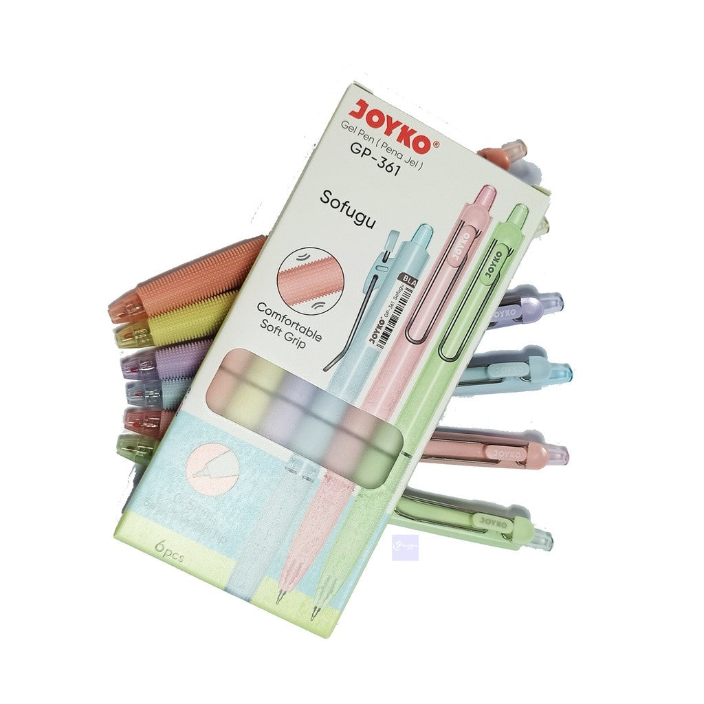 JOYKO - Gel Pen GP-361 Sofugu - Black - Pcs