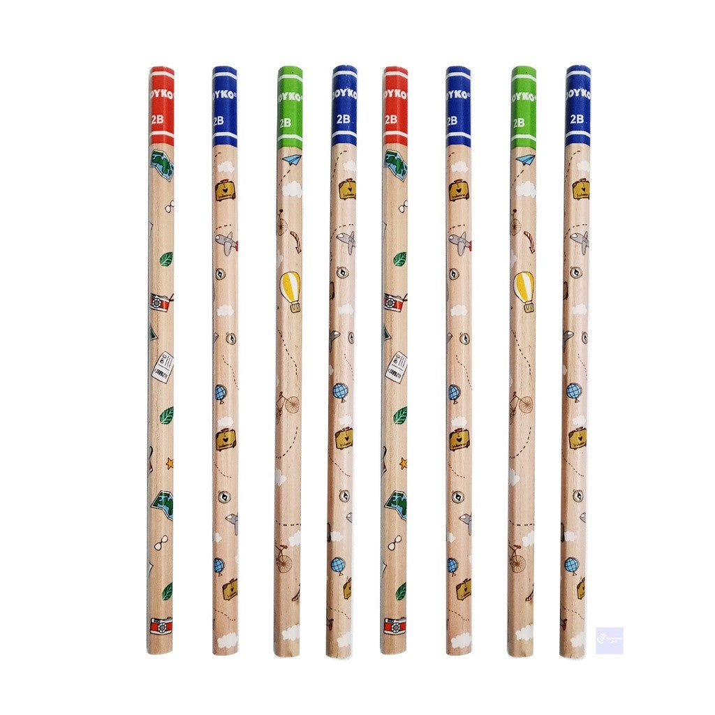 JOYKO - Pensil Ujian Kayu 2B P-8132 - Pcs