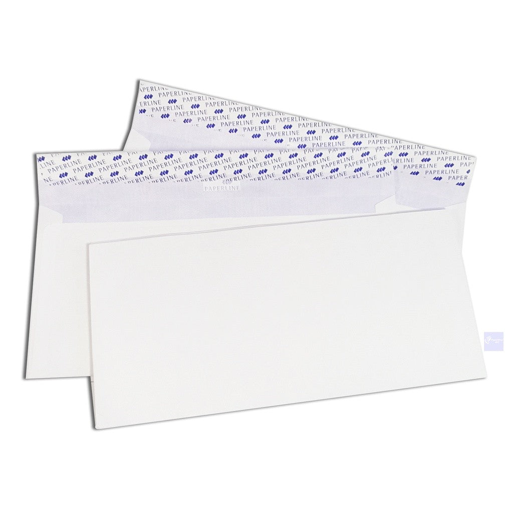 PAPERLINE - Amplop Putih Polos Peel & Seal - Pack