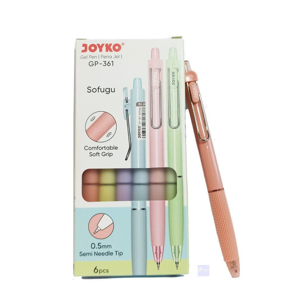 JOYKO - Gel Pen GP-361 Sofugu - Black - Pcs