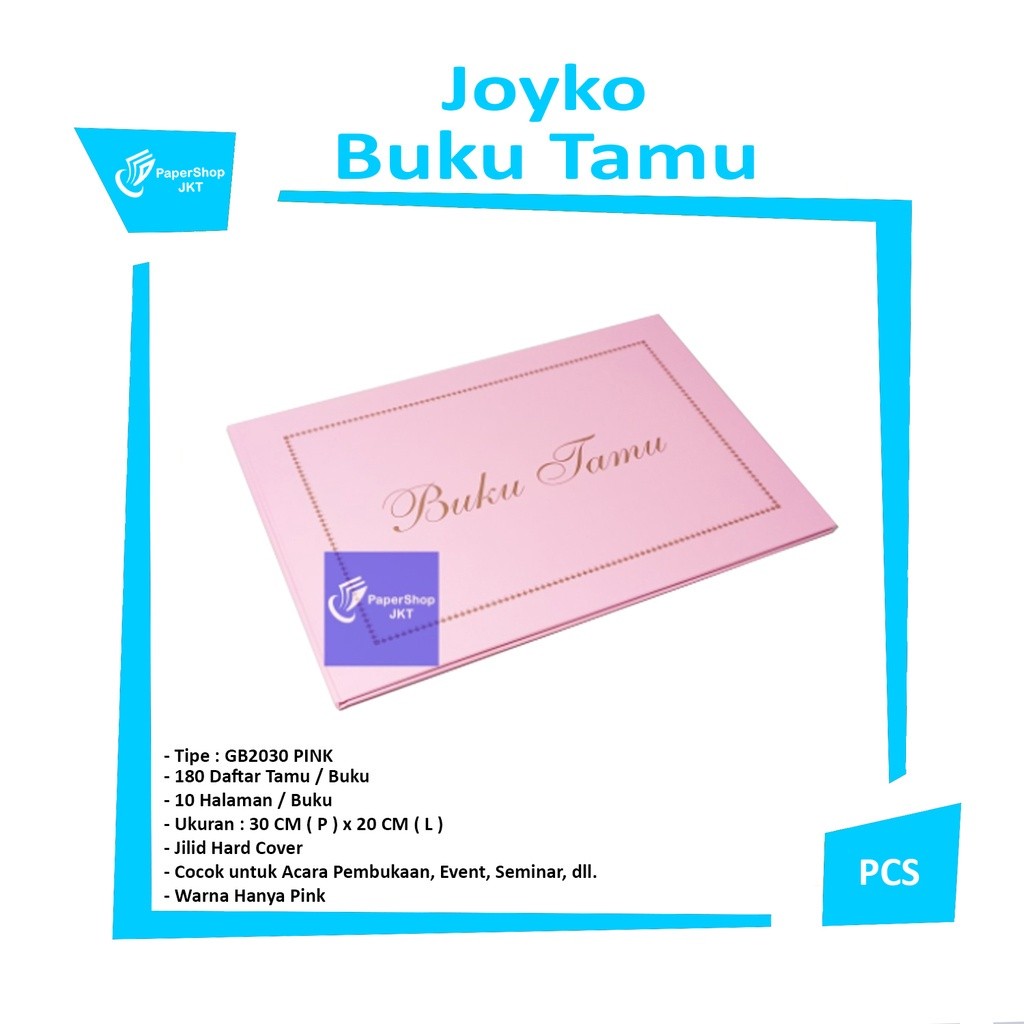 JOYKO - Buku Tamu Undangan GB-2030 - PCS