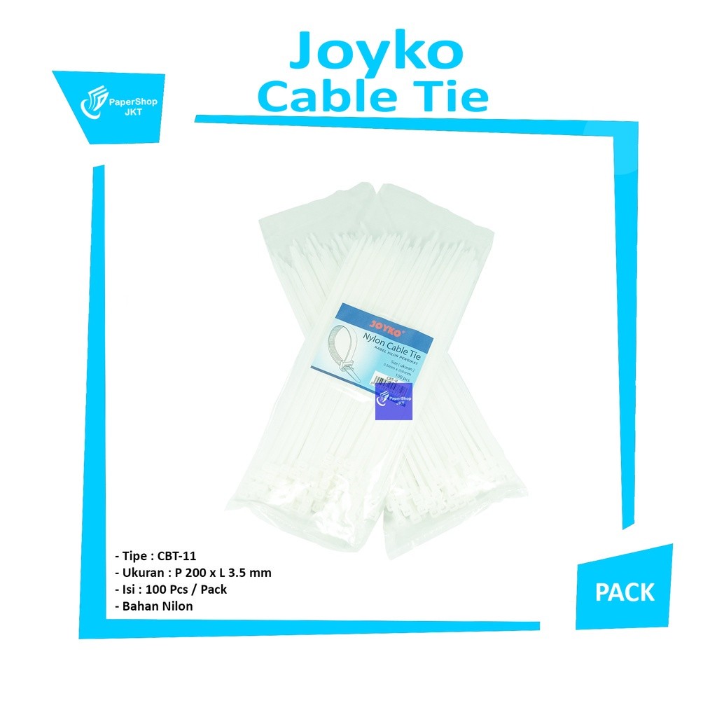 JOYKO - Cable Ties CBT-11 Nylon - Pack