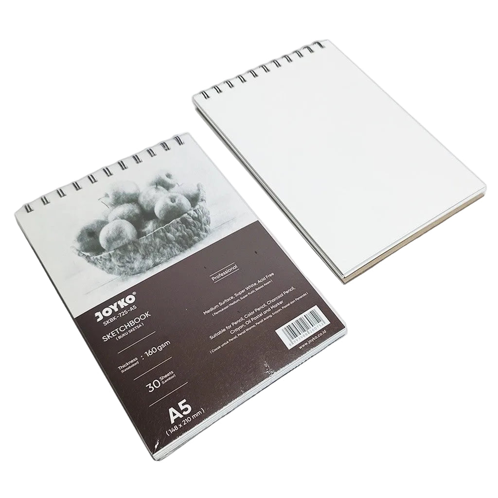 JOYKO - Buku Sketsa Sketch Book / Buku Menggambar/Melukis 160gsm SKBK-725-A5 - Pcs