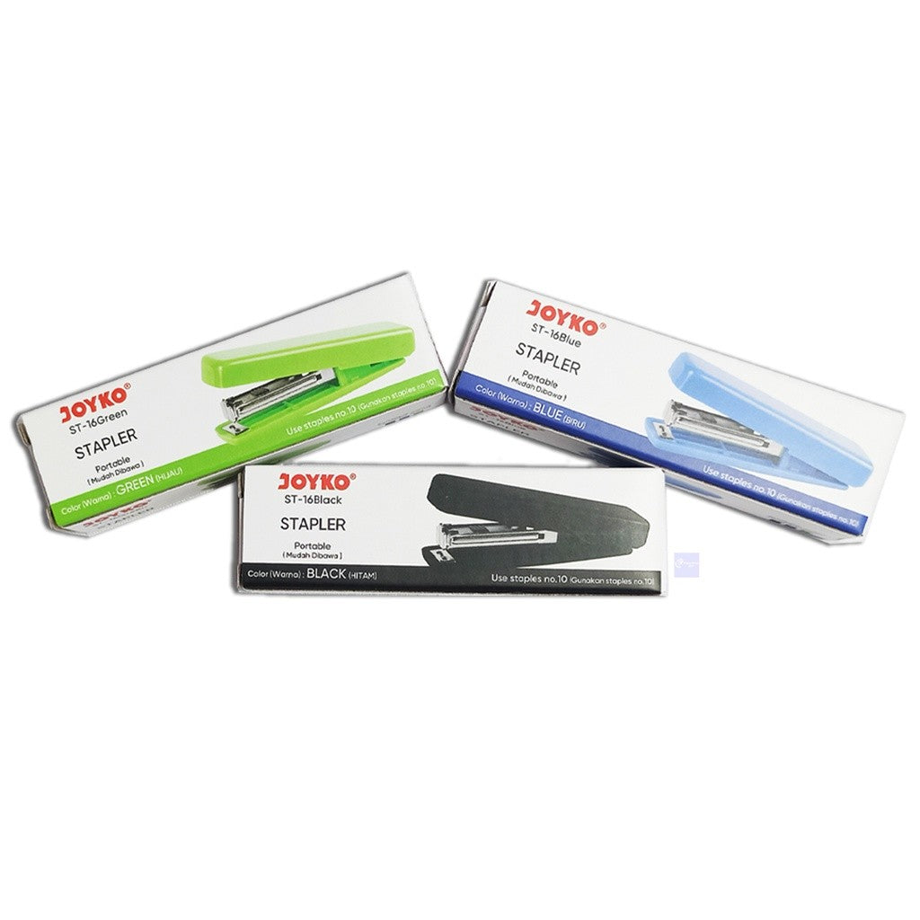 JOYKO - Stapler ST-16 Staples Kecil Mudah Dibawa - Pcs