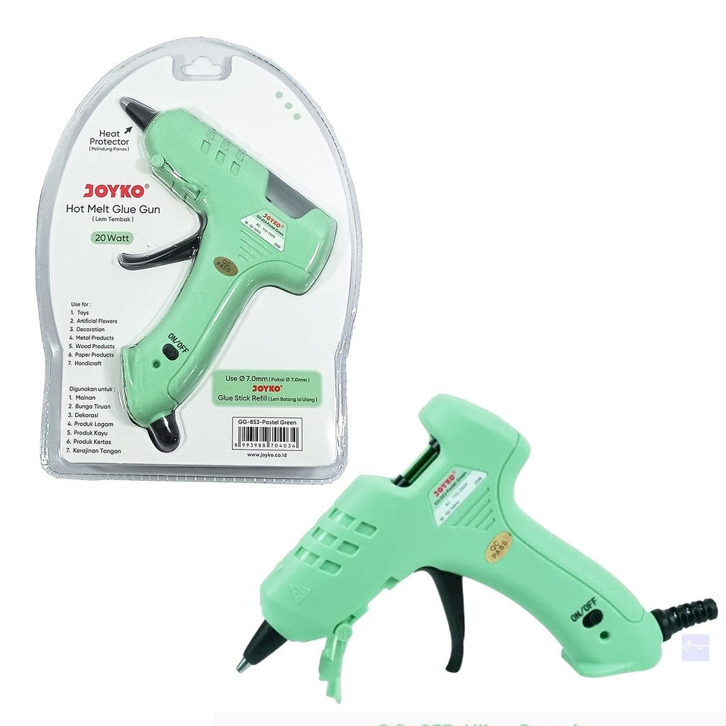 JOYKO - Glue Gun GG - 853 Pastel - Lem Tembak - Pcs