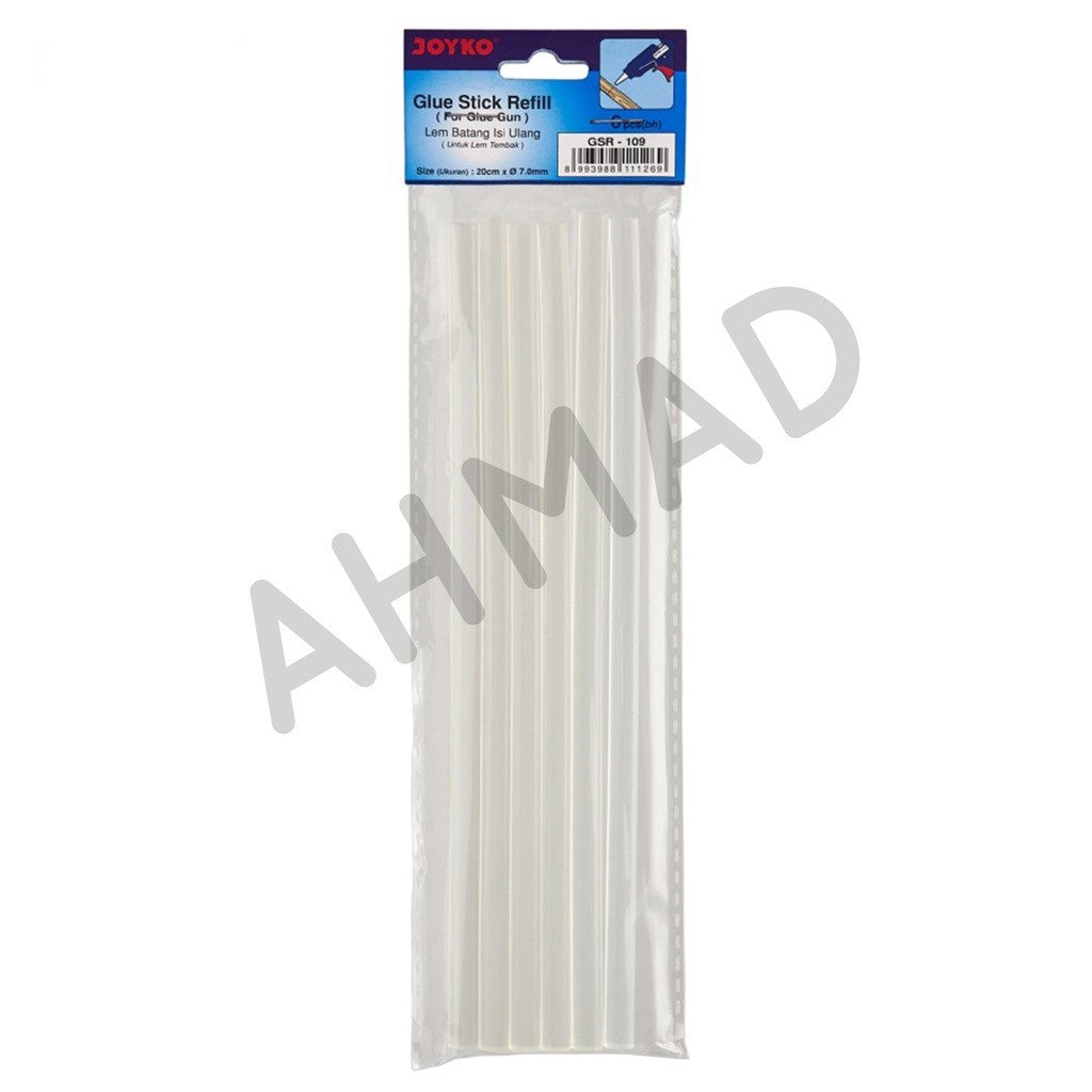 JOYKO - Glue Stick Refill - Lem Bakar - Isi Lem Tembak GSR-109 - 6 PCS