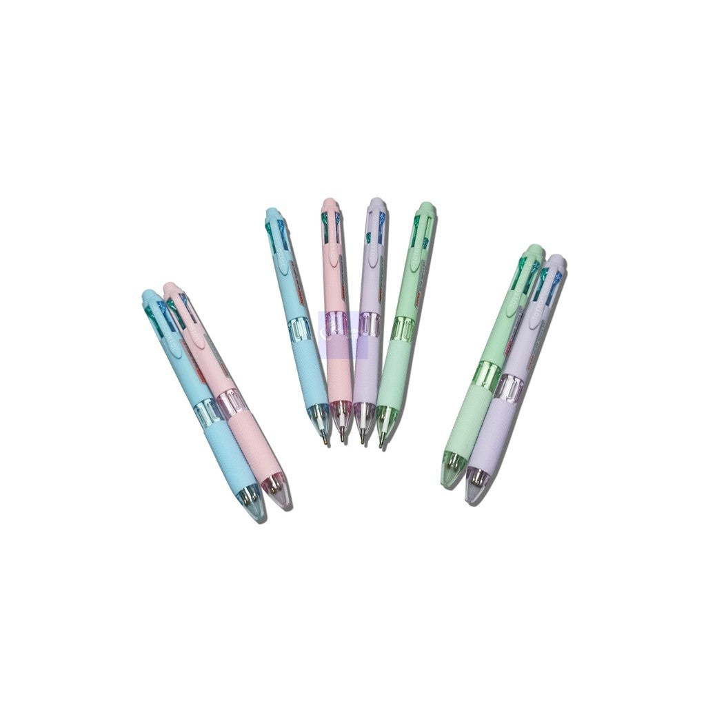 JOYKO - Ball Pen Pulpen Pena BP-348 Quaco 4 0.7mm - Pcs