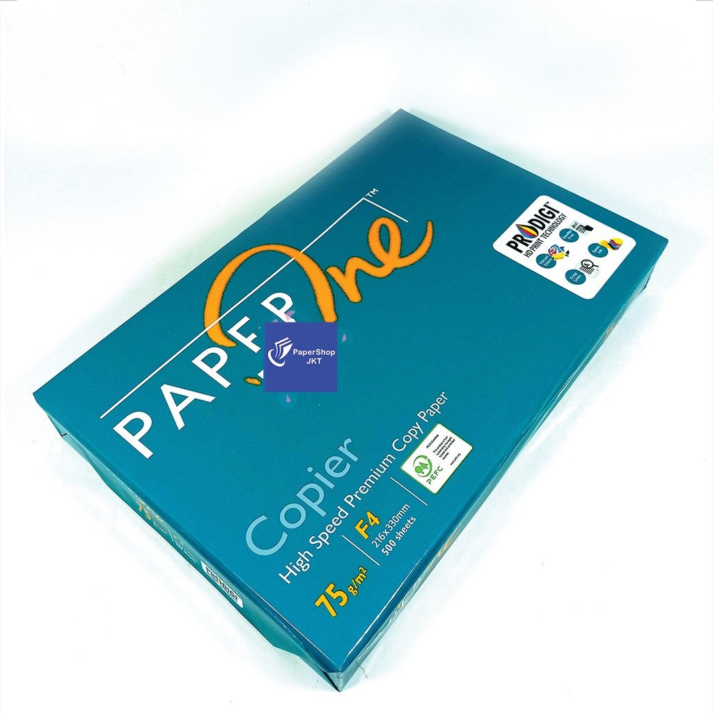 PAPER ONE - Kertas Varian Fotokopi Putih Hvs F4 - RIM