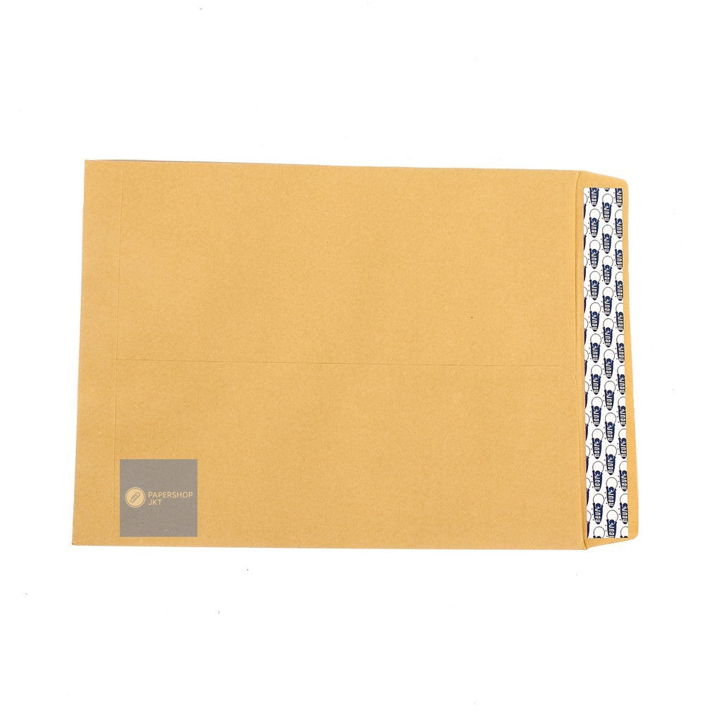NEURO - Amplop Coklat 1/2 Folio Seal ( 19 x 25 cm ) - Pack