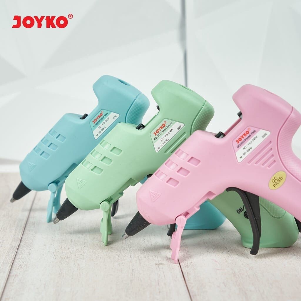 JOYKO - Glue Gun GG - 853 Pastel - Lem Tembak - Pcs