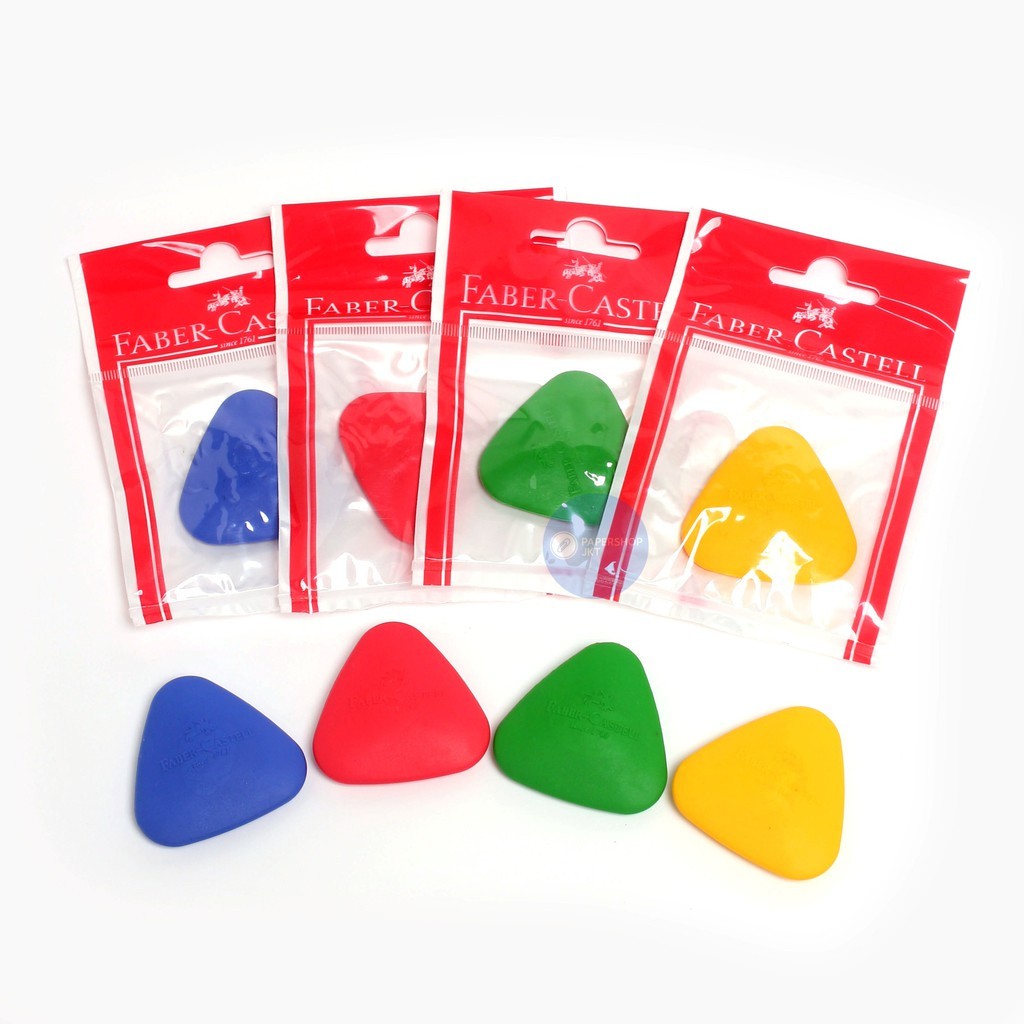 FABER CASTELL - Grip Eraser - Penghapus Crayon - Pensil Warna - Pcs