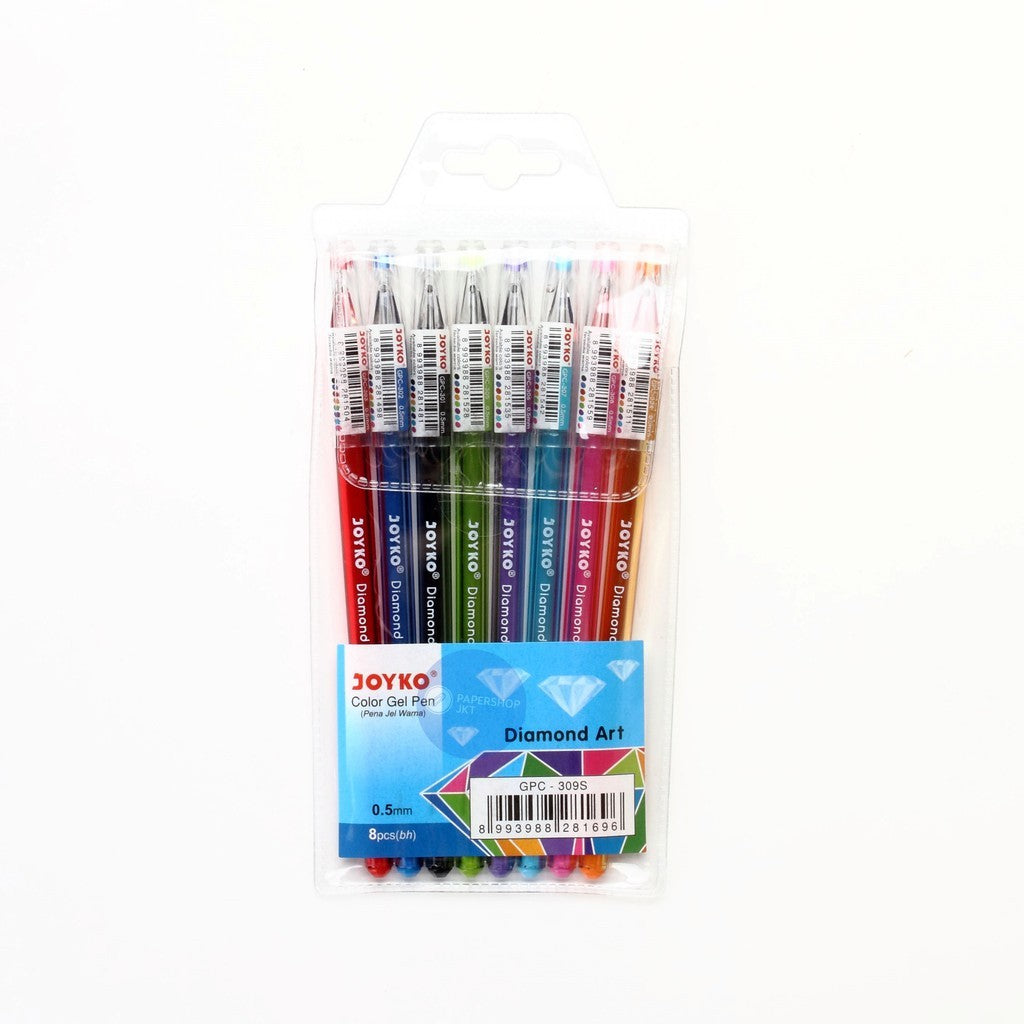 JOYKO - Pulpen Gel Diamond Warna GPC-309S - Set