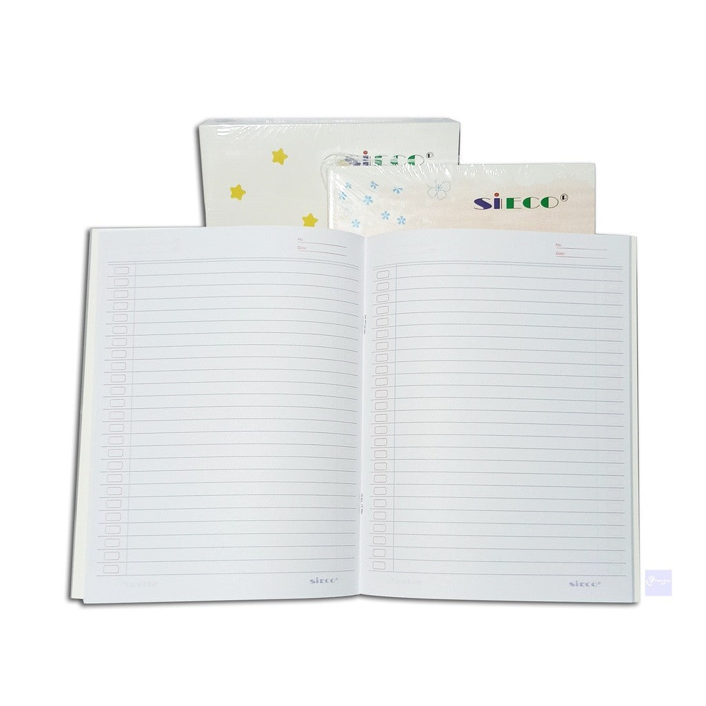 SIECO - Buku Tulis Sekolah Anak Ukuran Kecil Isi 10 Buku/38 Lembar Motif Cute - Pack